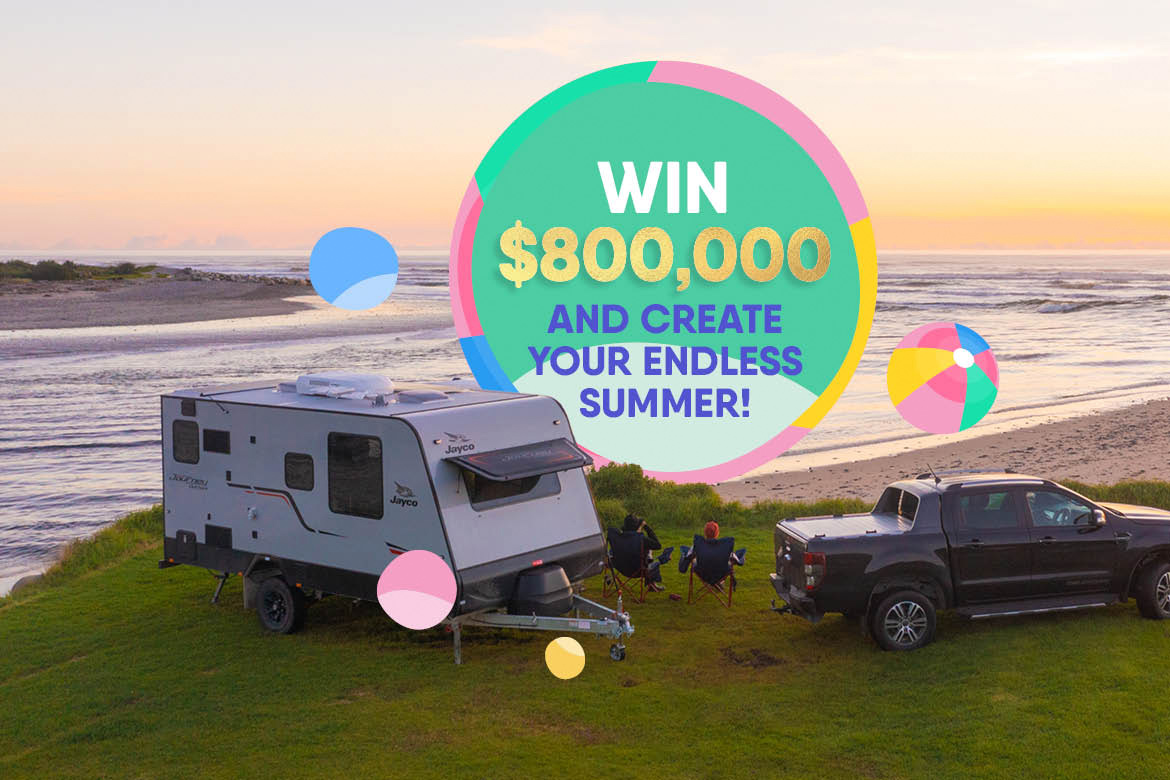 Win an $800,000 1st prize of your choice