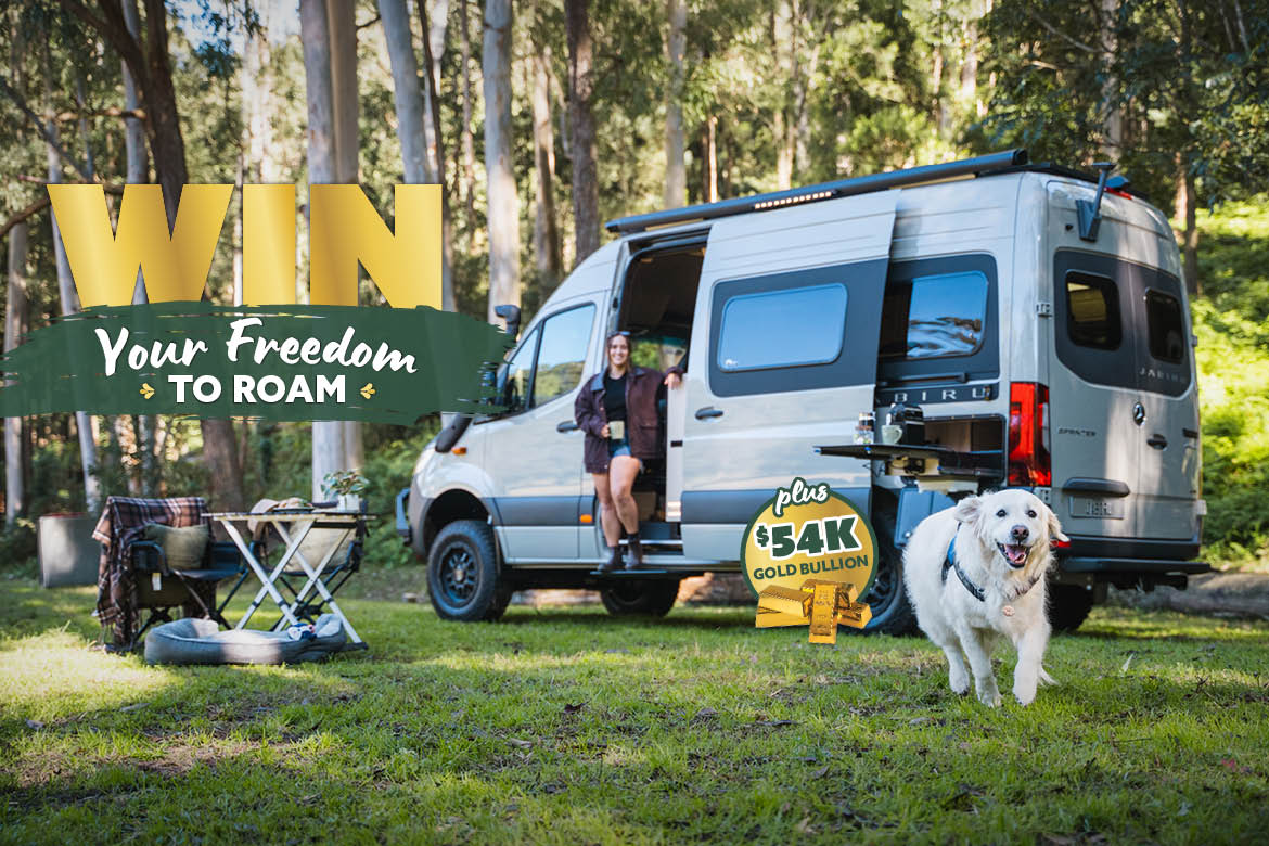 Win a $320K Campervan & Gold Package!