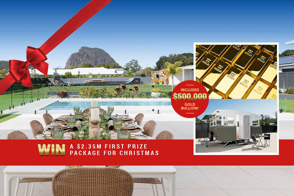 Win a $2,351,008 Sunshine Coast prize home package