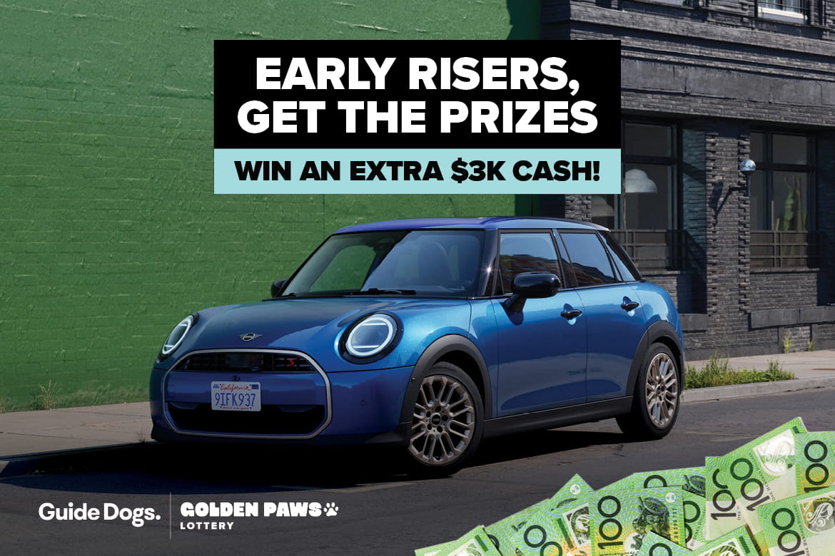 WIN a Mini Cooper + 10k Gold