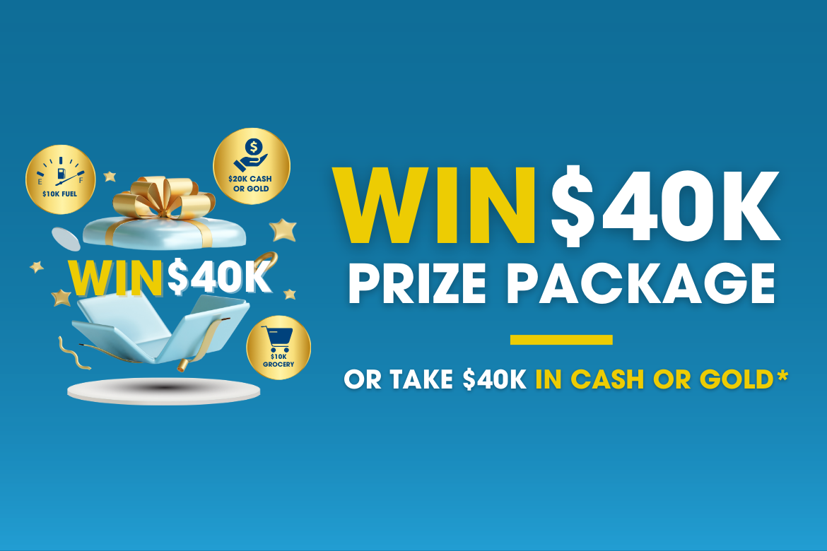 Win a $40K life changing prize package