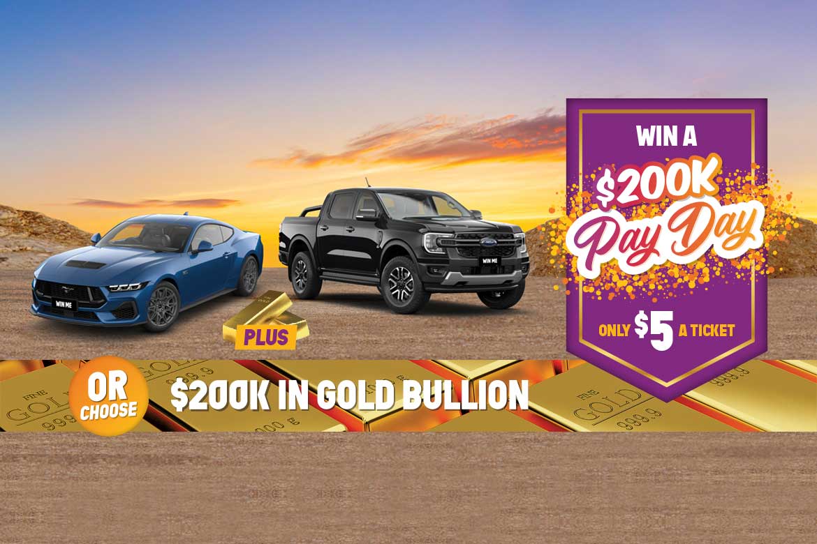 Win a Ford Ranger Sport + Ford Mustang GT Fastback + $25,570 Gold Bullion