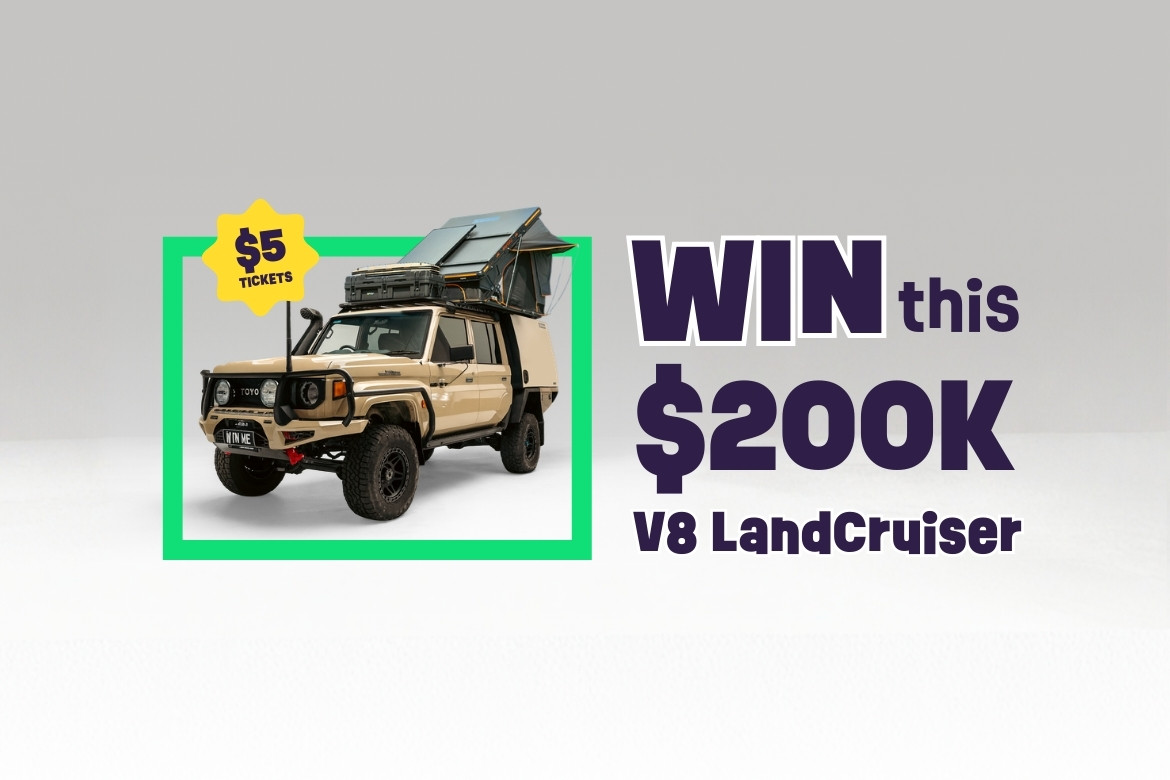 Win this $200K V8 LandCruiser
