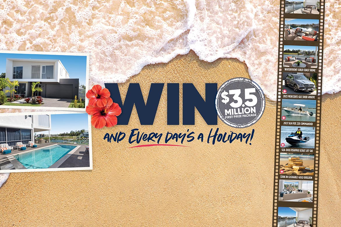 Win a $3,500,006 Gold Coast home & prize package
