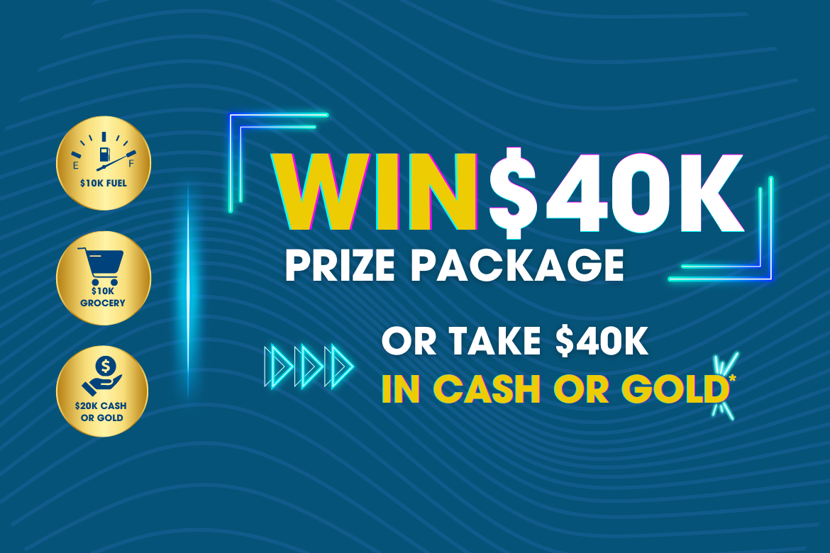 Win a $40K life changing prize package