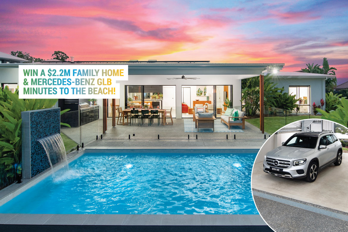 Win a $2,222,024 Sunshine Coast home & prize package