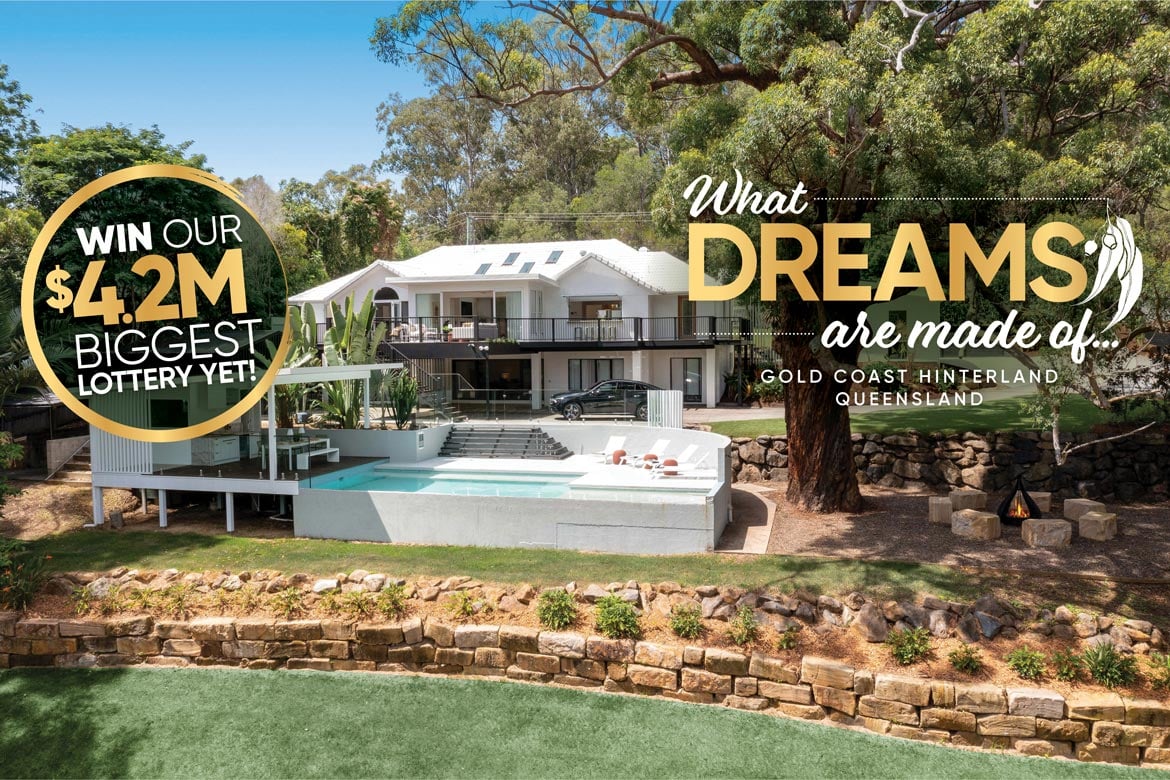Win this $4.2 MILLION Gold Coast Hinterland Prize Package!