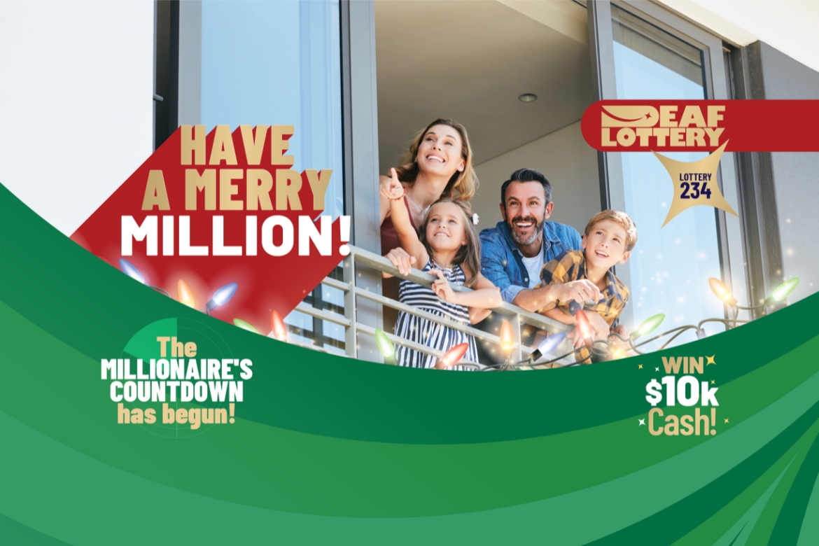  Win $1,000,000 with the Deaf Lottery