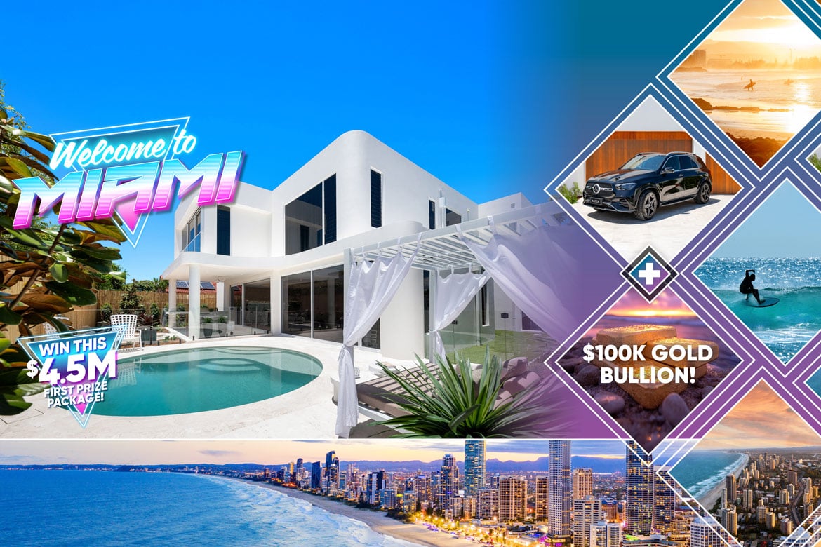 Win this $4.5 MILLION Gold Coast Prize Package!