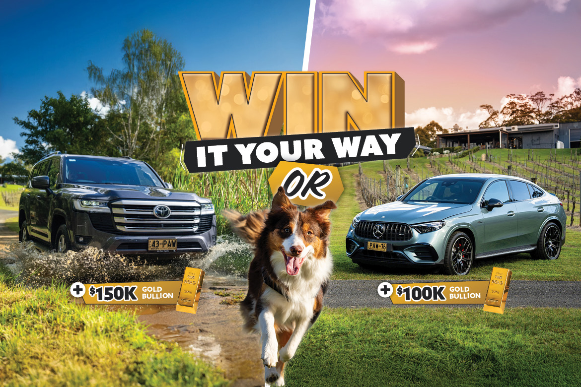 Win a $320K Car & Gold Package!