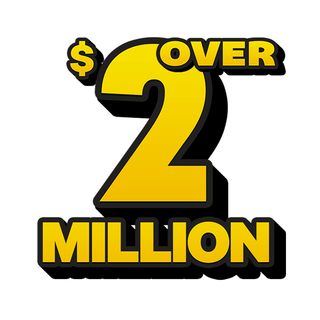 Lucky Lotteries Mega Jackpot - 2 Million