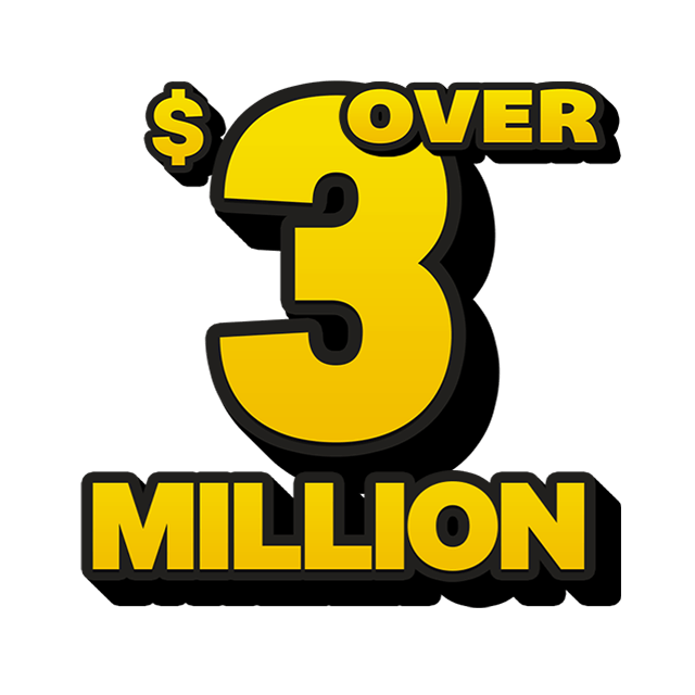 Lucky Lotteries Mega Jackpot - 3 Million