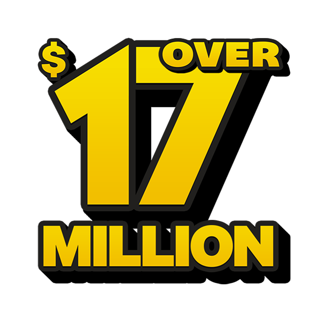 Lucky Lotteries Mega Jackpot - 17 Million
