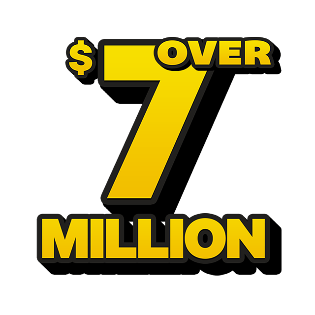 Lucky Lotteries Mega Jackpot - 7 Million