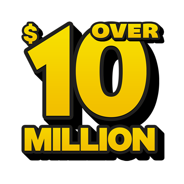Lucky Lotteries Mega Jackpot - 10 Million