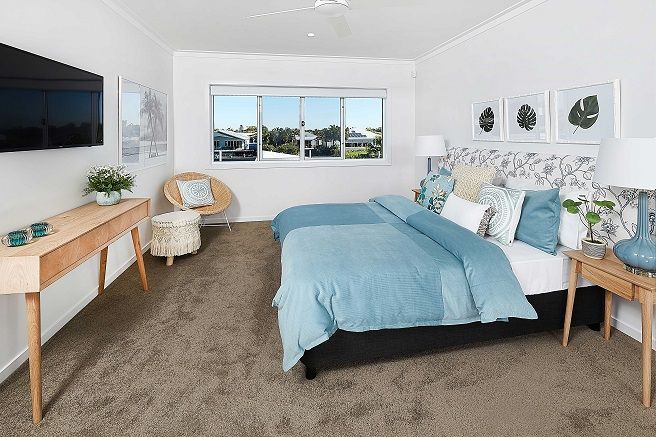 Master bedroom of Mater Prize Home - Christmas draw.