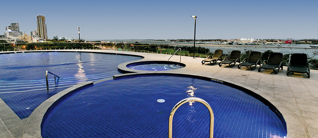 Resort style pool.