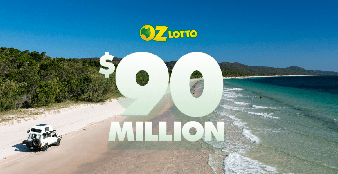 Oz Lotto 90 Million 1164 X 600 Px