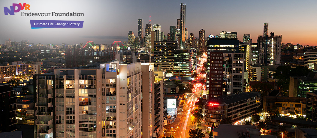 Endeavour Foundation Special Lifestyle Lottery - Brisbane apartment views