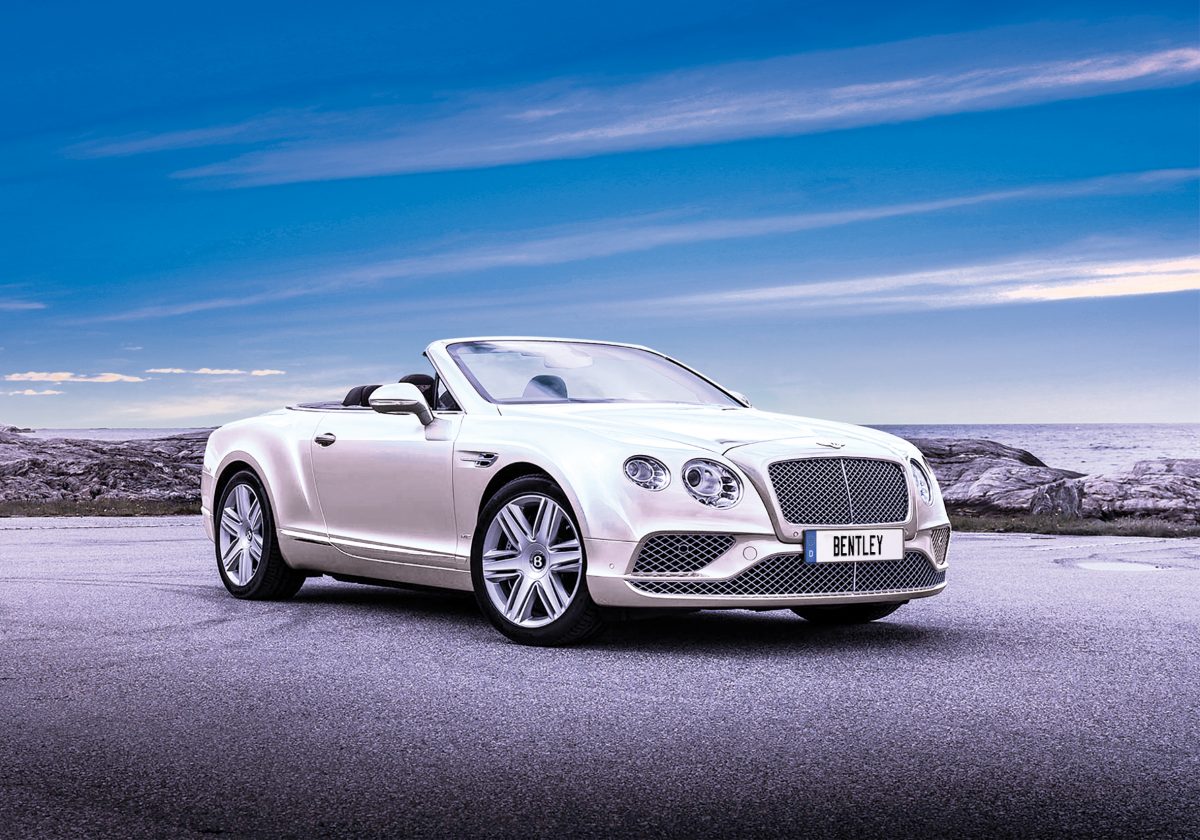 Bentley convertible - win this prize option.