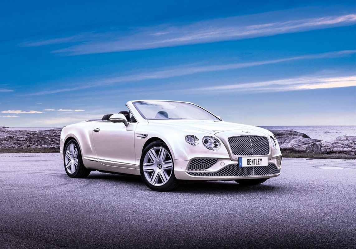 Bentley convertible - win a car