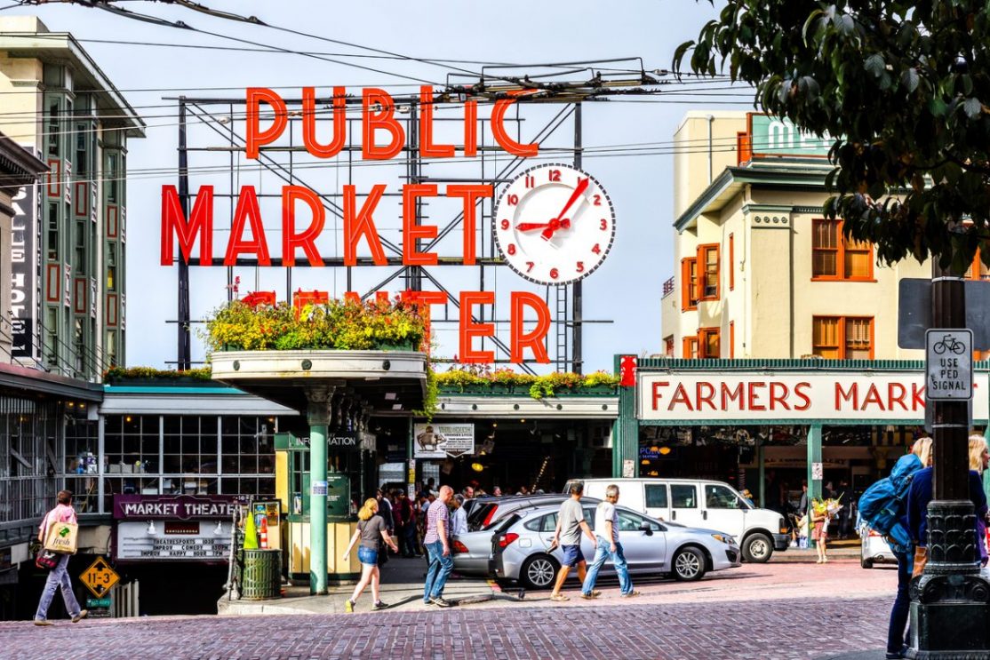 Pike Place Market - Seattle, Washington USA