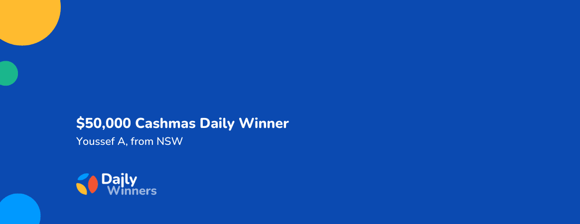 Cashmas Day 6 Winner Oz Lotteries Blog Banner 1164 450