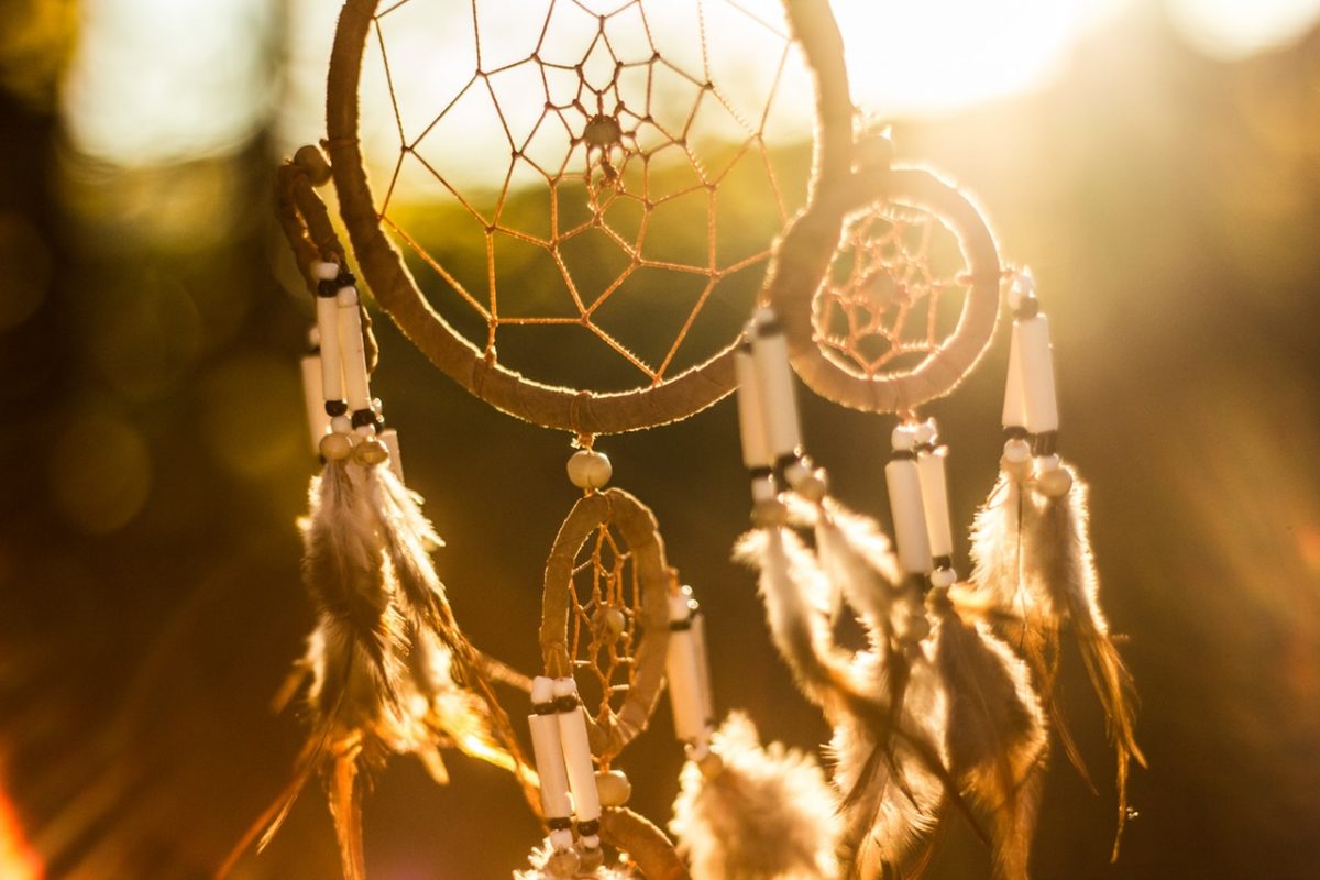 Dreamcatchers are a sign of protection