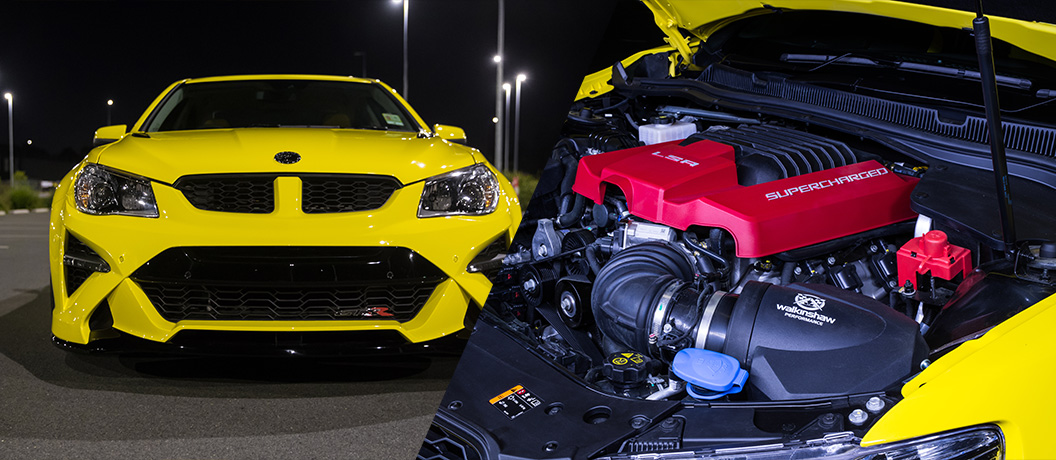 HSV GTSR with V8 supercharged engine and W557 pack
