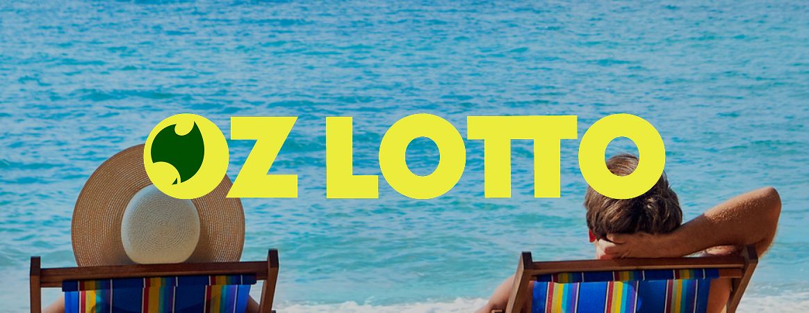 Oz Lotto Generic Beach Couple This Tuesday 1164x450