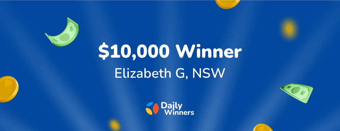 Daily Winners Elizabeth Wins 10 K TV Binge Surprise Oz Lotteries