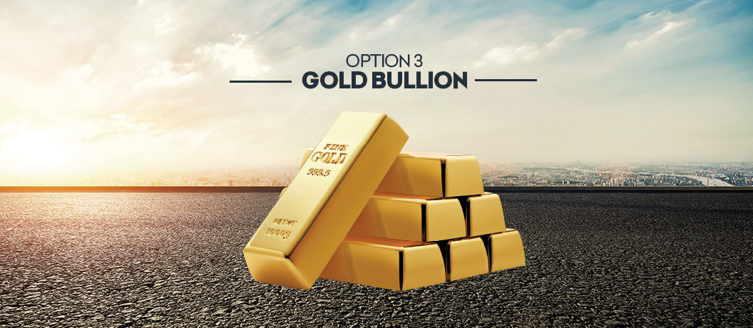 $100,000 gold bullion