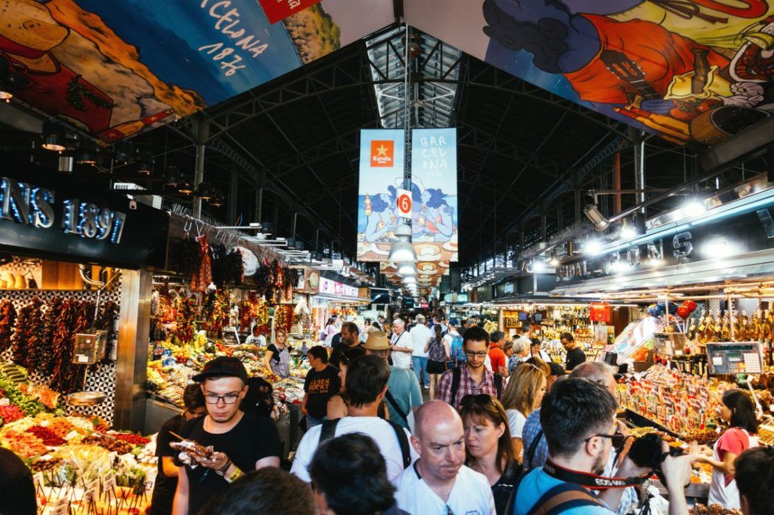 La Boqueria Market - Barcelona, Spain