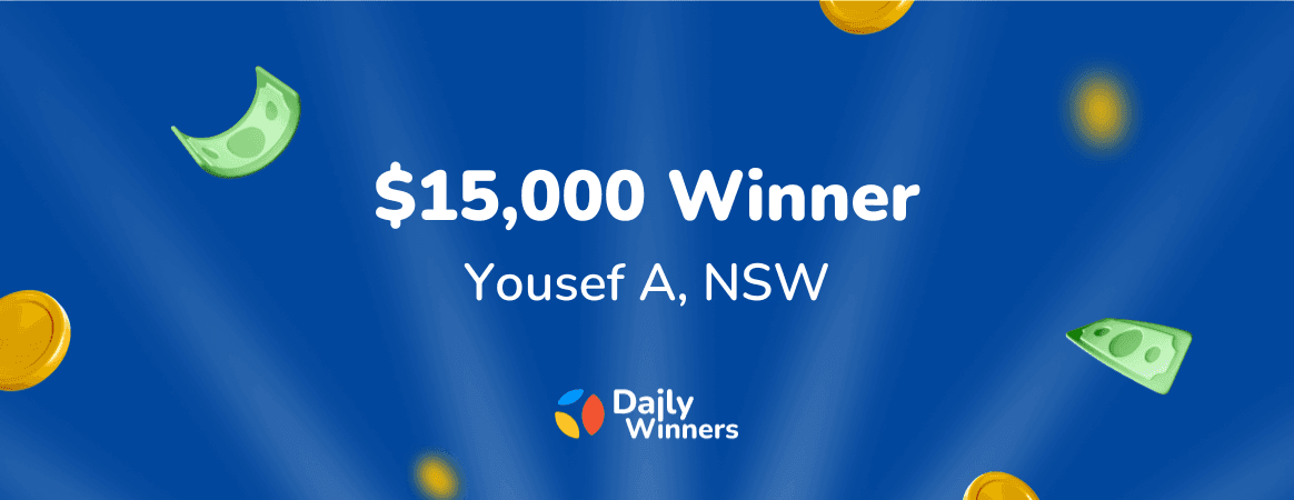 Day 9 Yousef a 15k Winner Daily Winners Cashmas