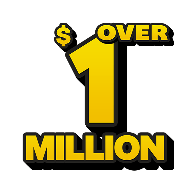 Lucky Lotteries Mega Jackpot - 1 Million