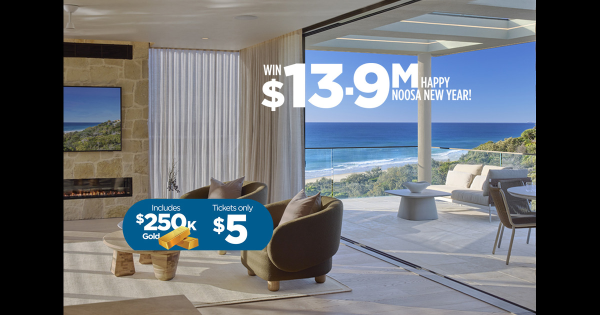 Win A $13.9 Million Noosa Prize Home with Draw 430 | Oz Lotteries