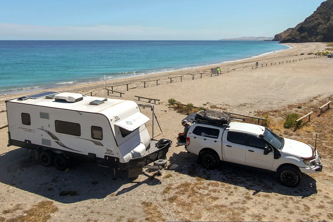 Prize Option 3: Your choice of motorhome or caravan & 4WD