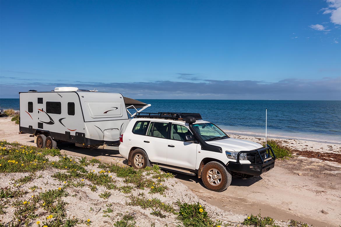 Prize Option 3: Your choice of motorhome or caravan & 4WD