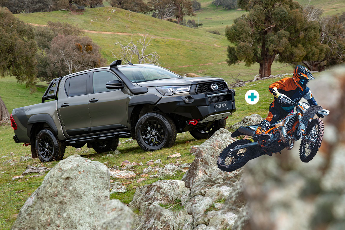 Draw 2: Toyota HiLux Rugged X & KTM Dirt Bike
