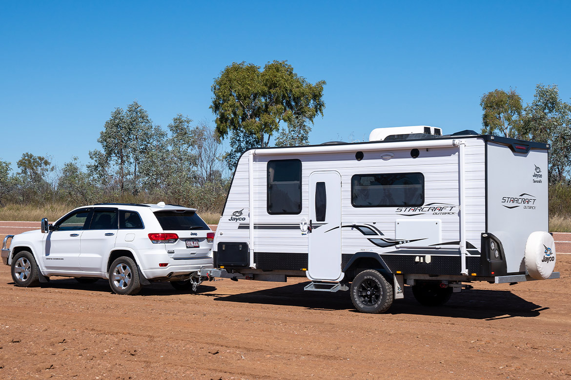  Prize Option 3: Your choice of motorhome or caravan & 4WD