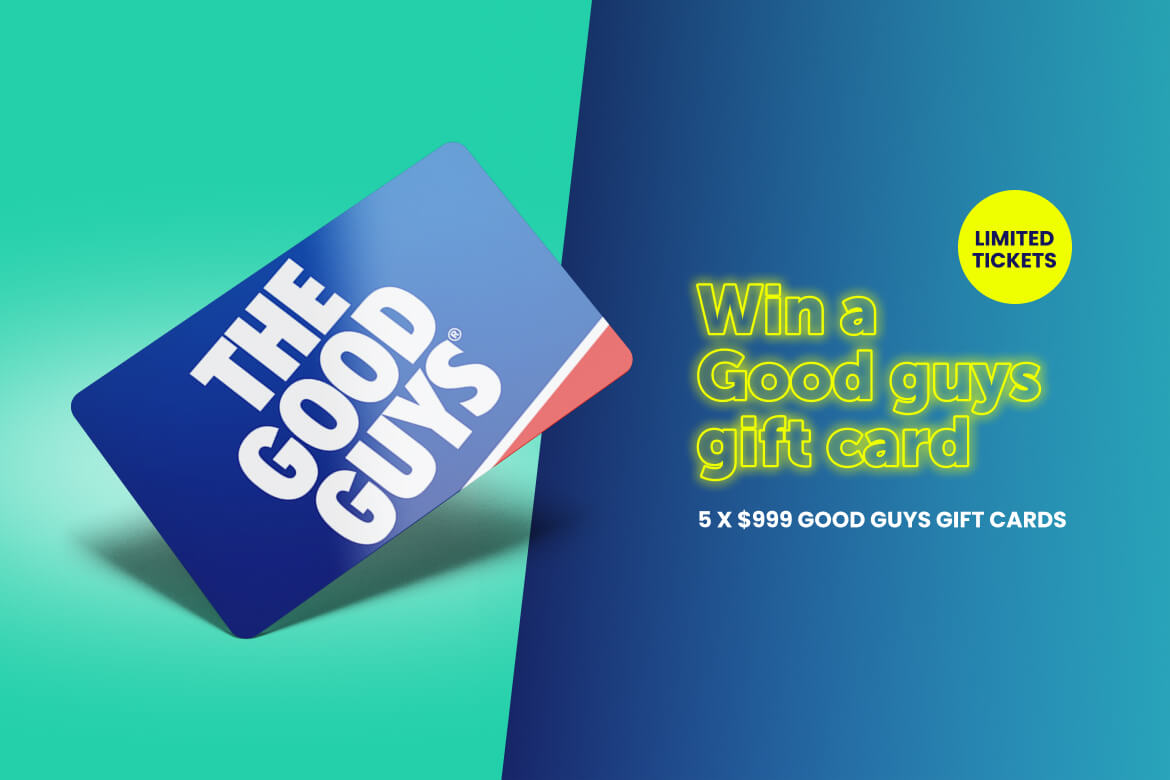 Win a $999 Good Guys Gift Card with ParaLottery